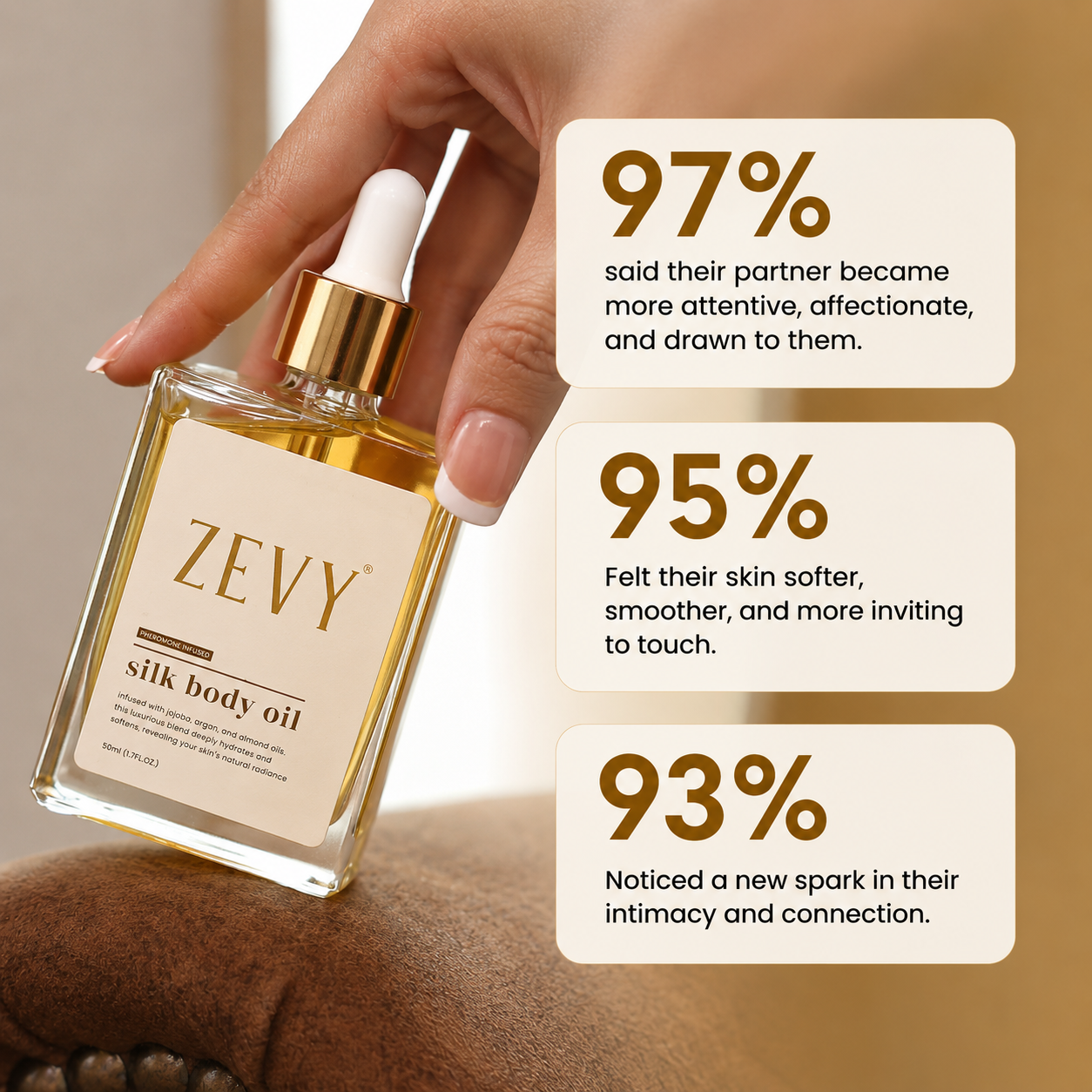 Zevy® Silk Body Oil