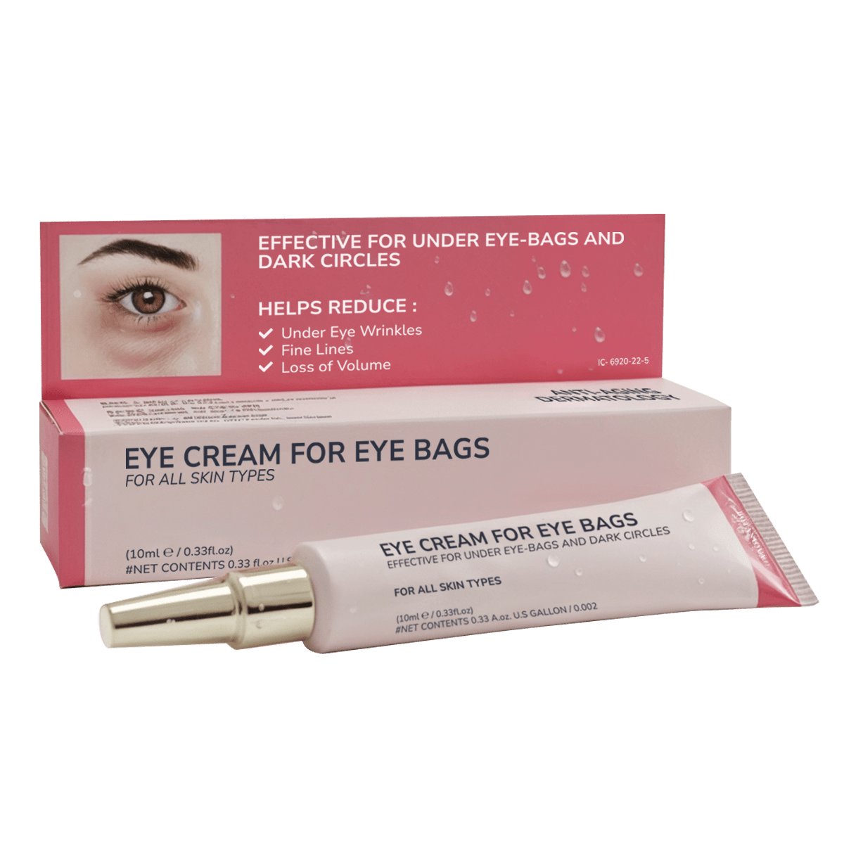 EyeLift Pro® 2-in-1 Red Light Therapy + EMS To Erase Eye Bags